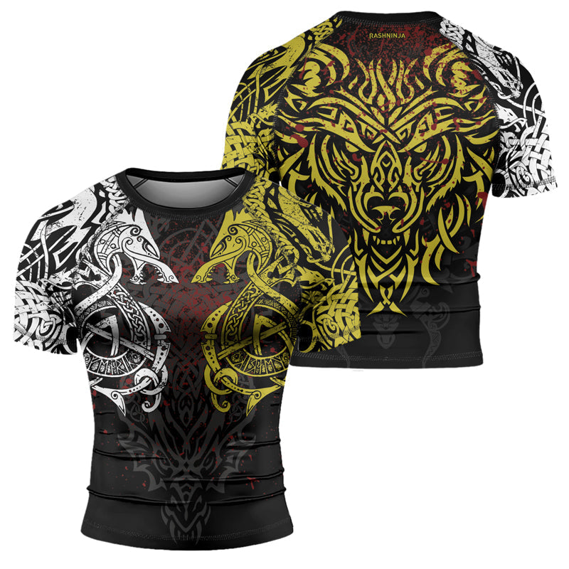 Rashninja Eternal Pursuit Men's Short Sleeve Rash Guard