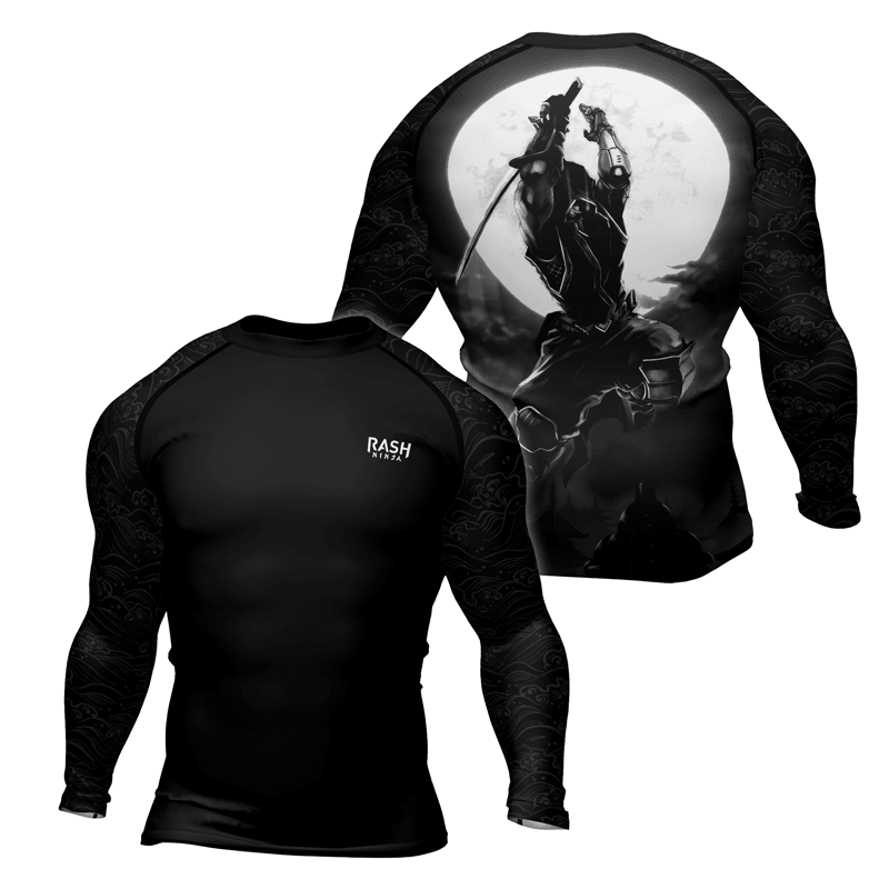 Rashninja Shadow Warriors Men's Long Sleeve Rash Guard