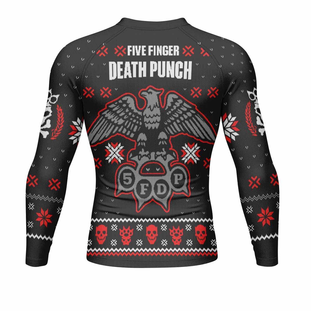 Five Finger Death Punch Eagle Rash Guard