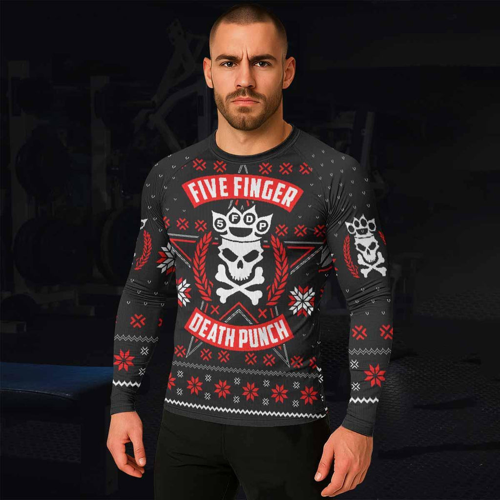 Five Finger Death Punch Eagle Rash Guard