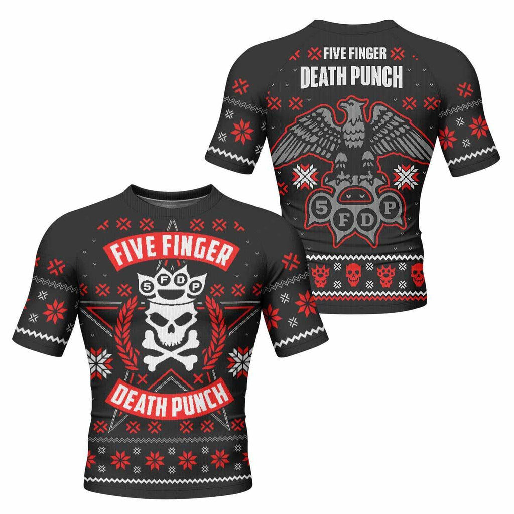 Five Finger Death Punch Eagle Rash Guard
