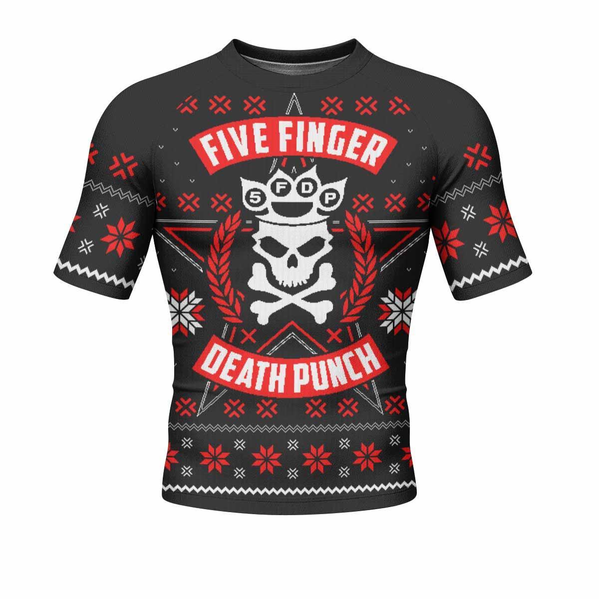 Five Finger Death Punch Eagle Rash Guard