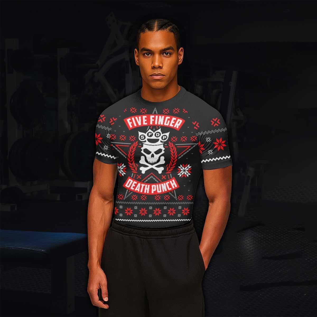 Five Finger Death Punch Eagle Rash Guard