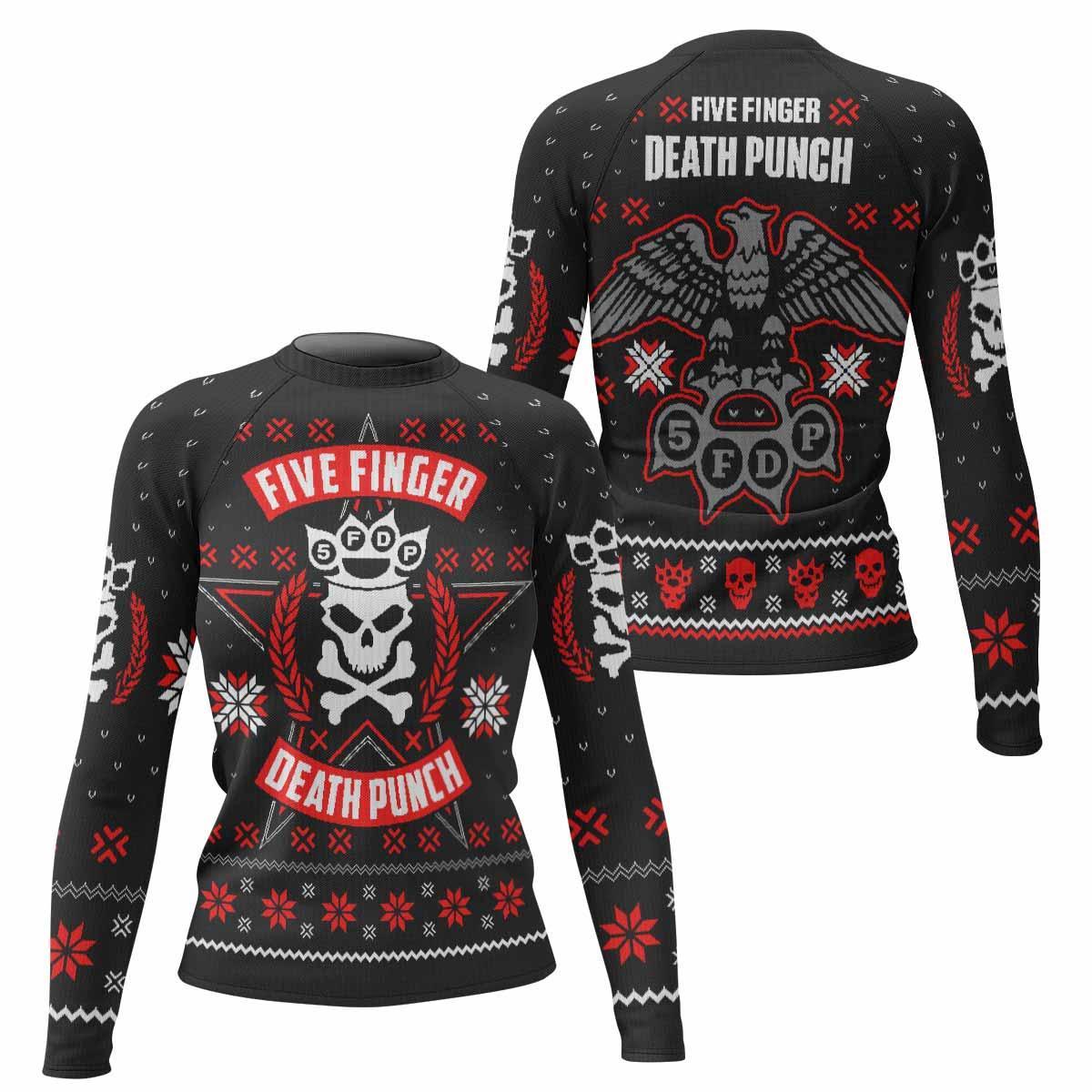 Five Finger Death Punch Eagle Rash Guard