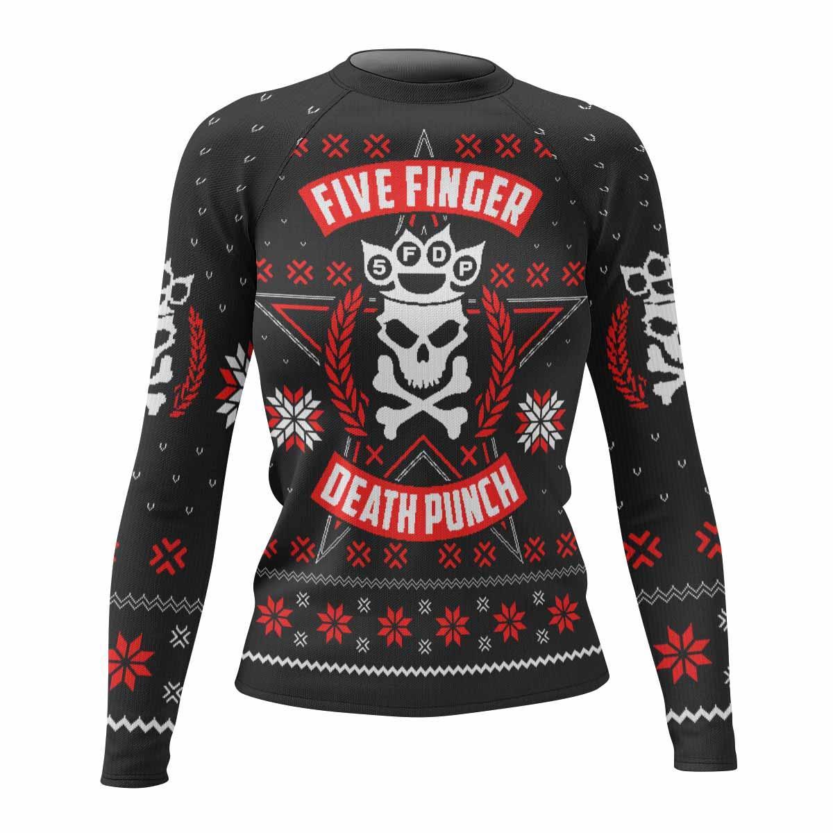 Five Finger Death Punch Eagle Rash Guard