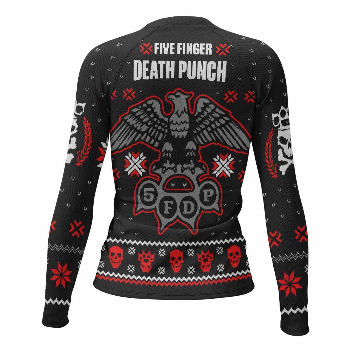 Five Finger Death Punch Eagle Rash Guard