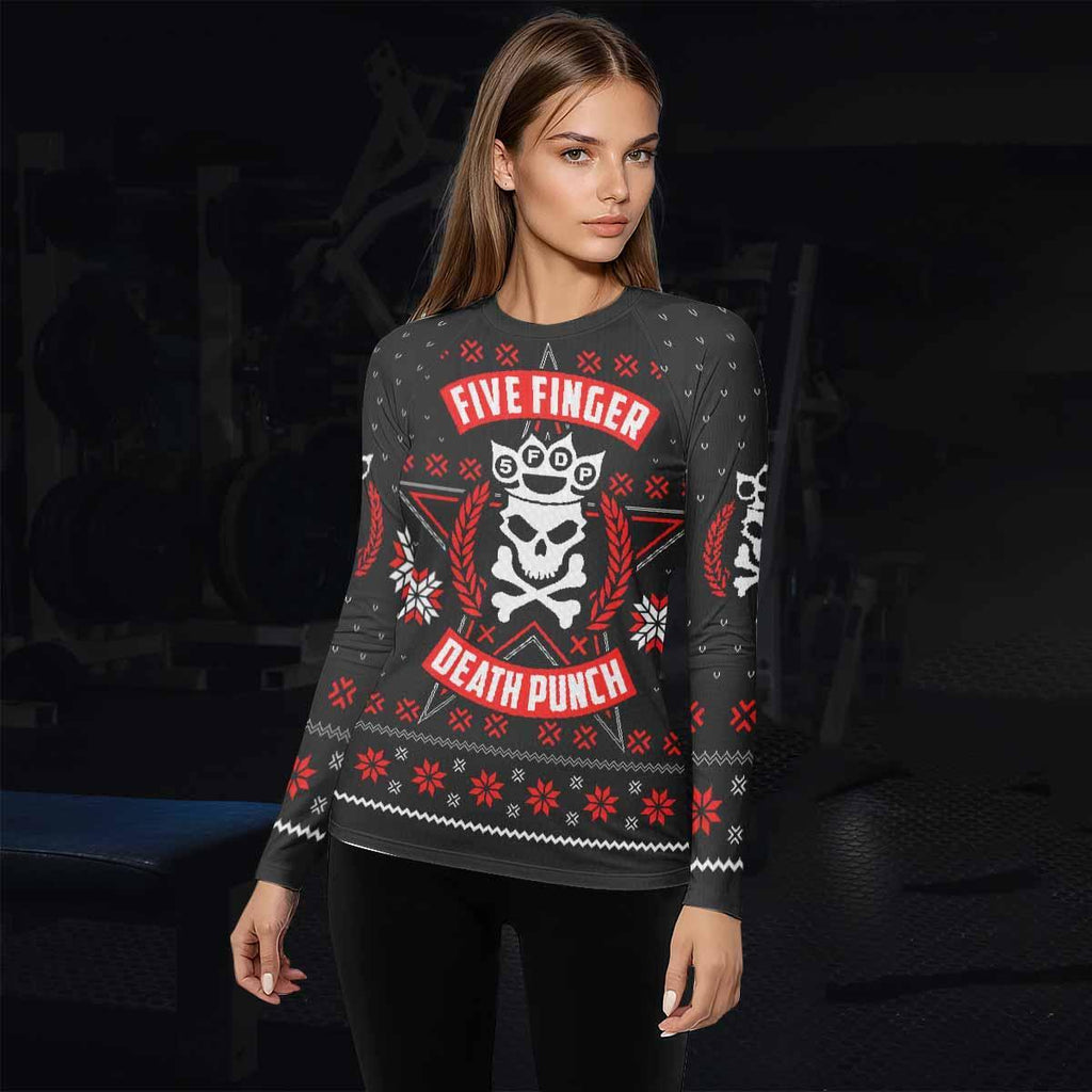 Five Finger Death Punch Eagle Rash Guard