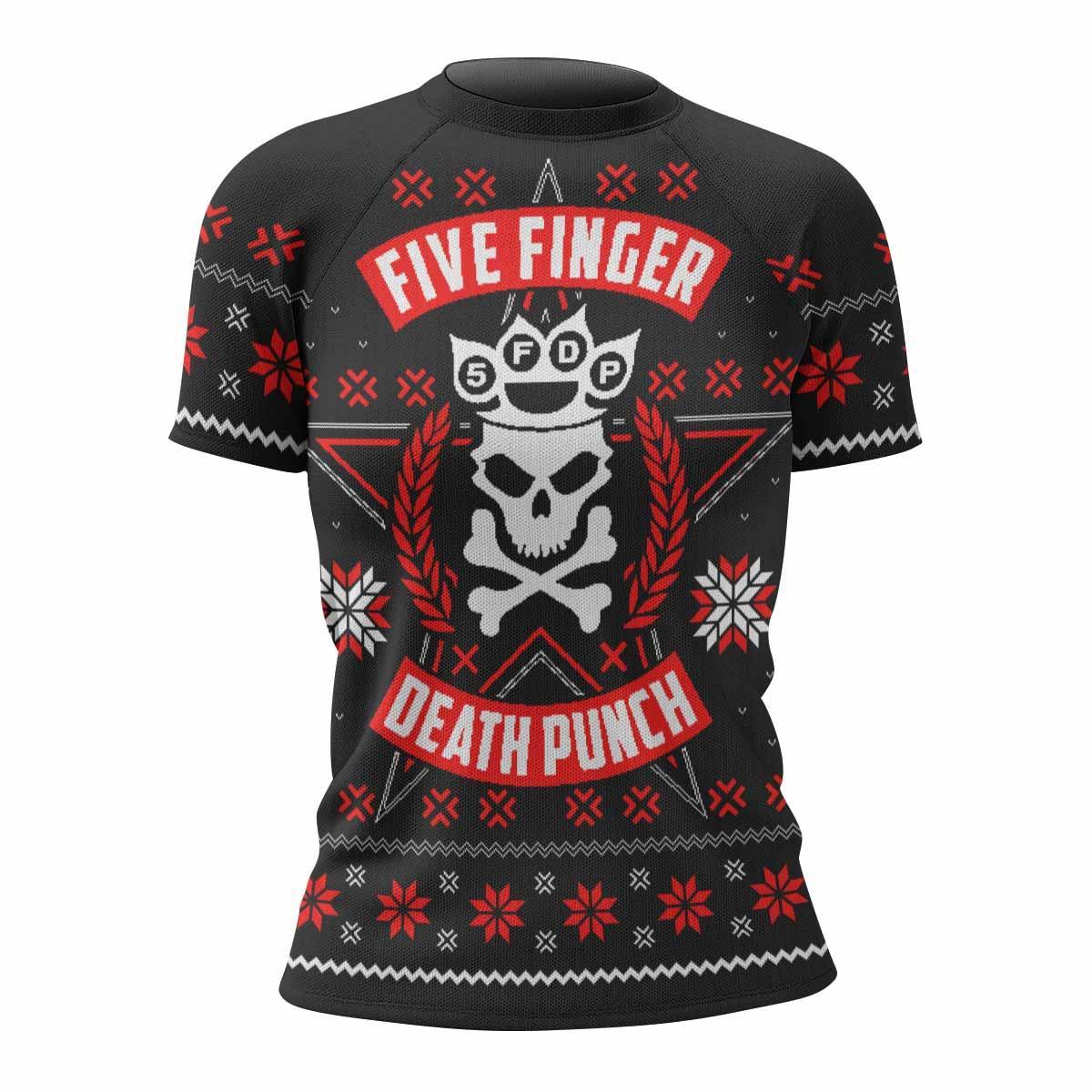 Five Finger Death Punch Eagle Rash Guard