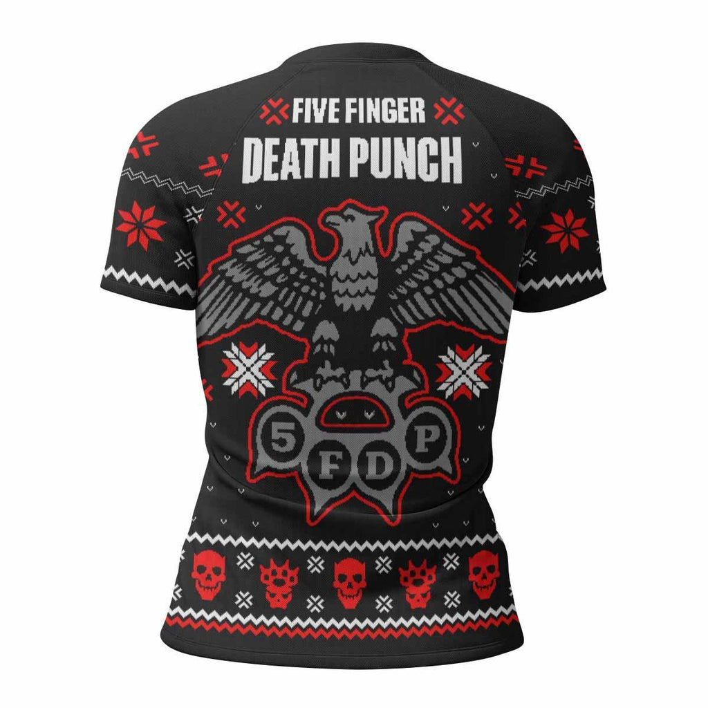 Five Finger Death Punch Eagle Rash Guard