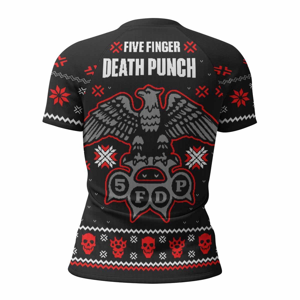 Five Finger Death Punch Eagle Rash Guard