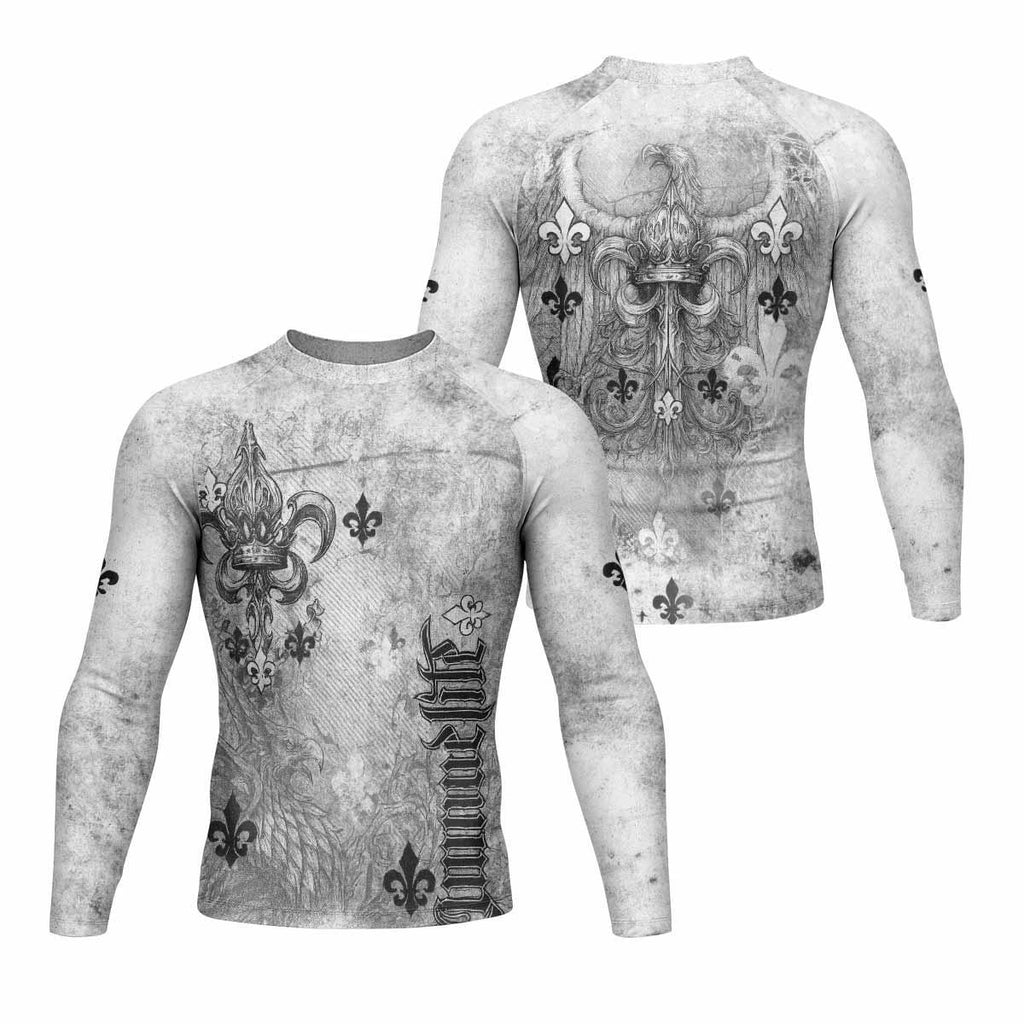 Fleur-de-Lis Rebirth Rash Guard
