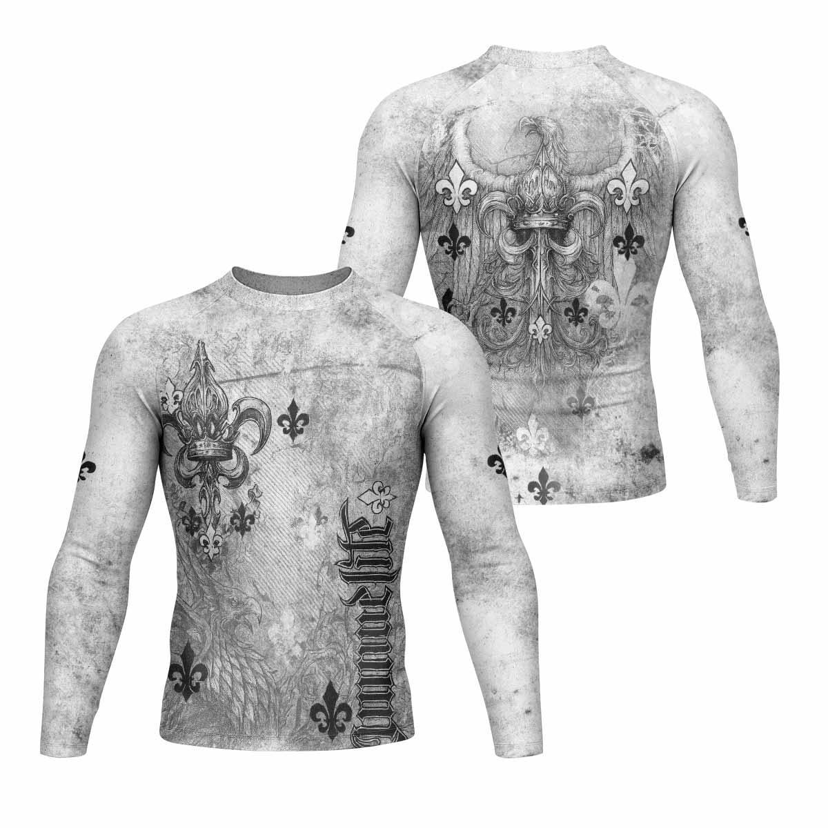 Fleur-de-Lis Rebirth Rash Guard