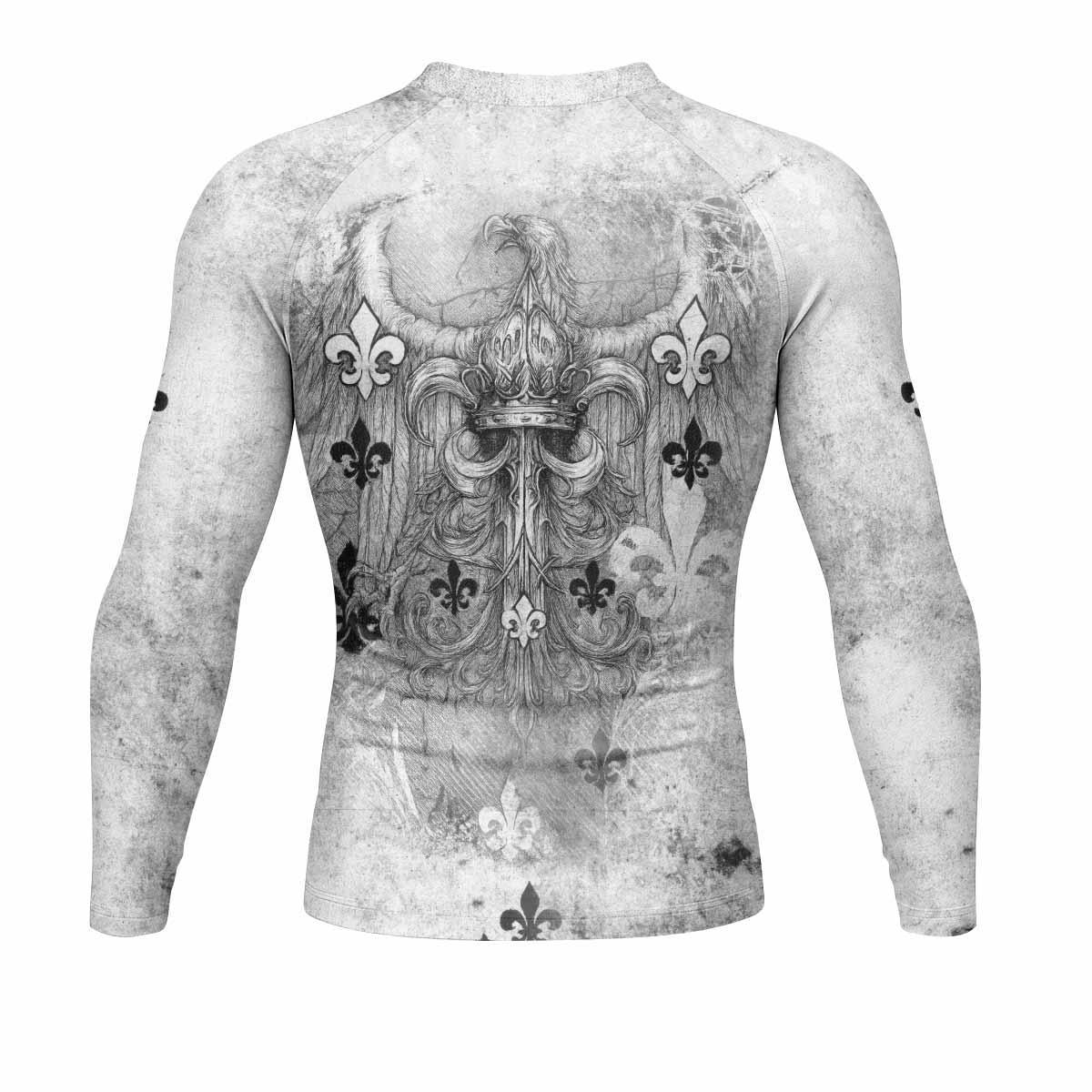 Fleur-de-Lis Rebirth Rash Guard