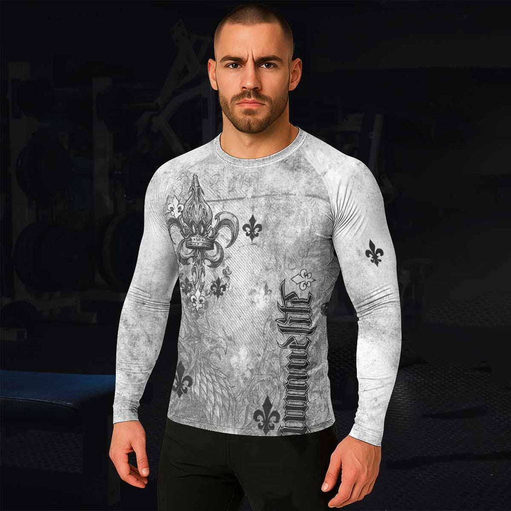 Fleur-de-Lis Rebirth Rash Guard