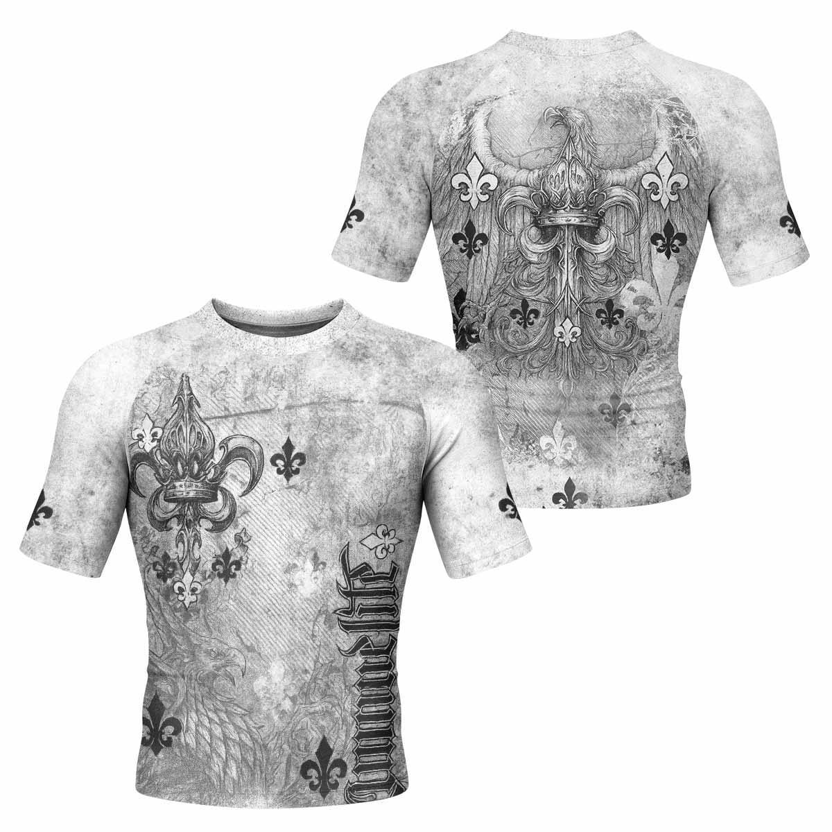 Fleur-de-Lis Rebirth Rash Guard