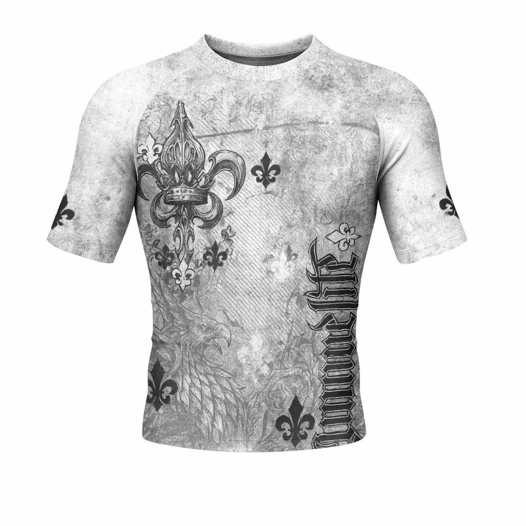 Fleur-de-Lis Rebirth Rash Guard