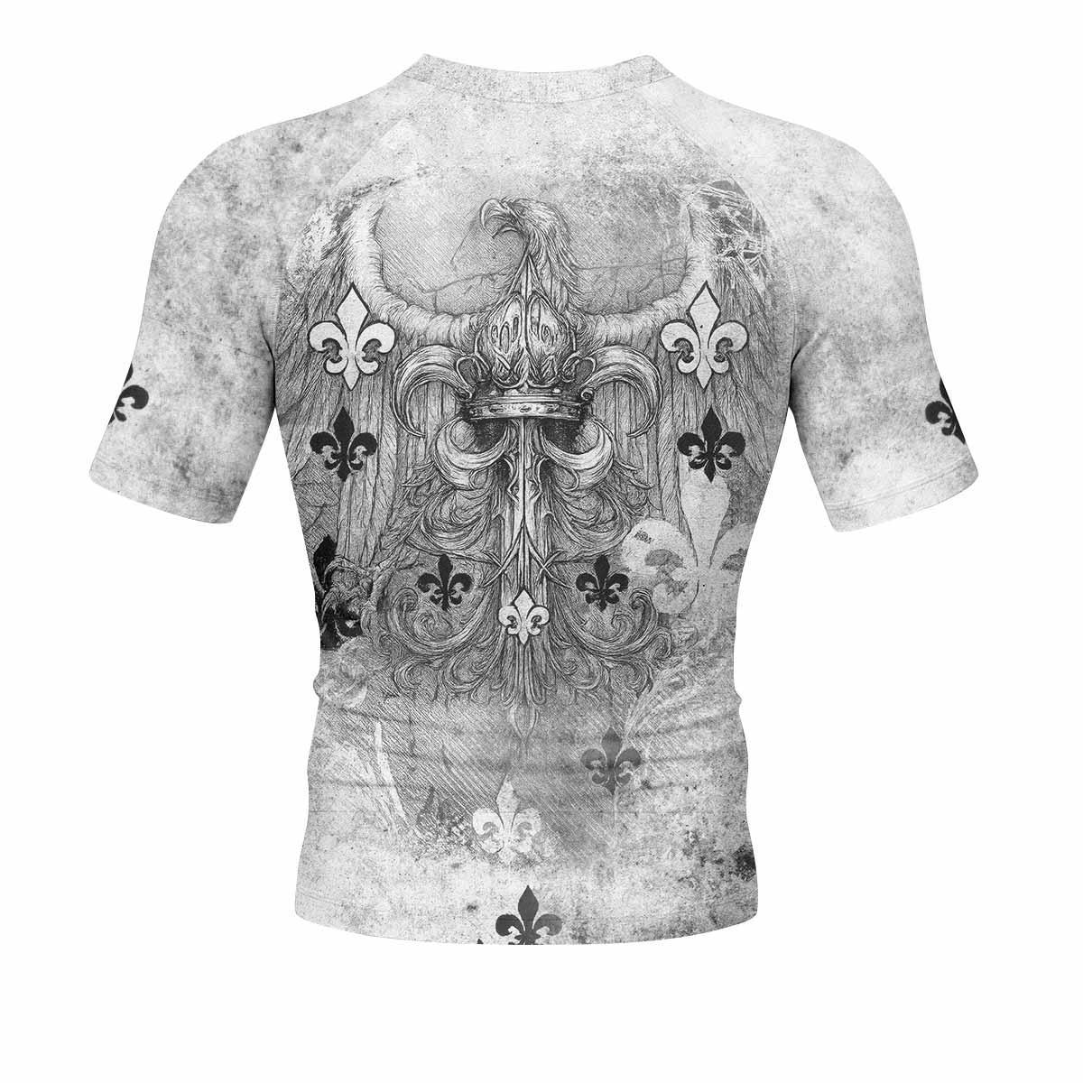Fleur-de-Lis Rebirth Rash Guard