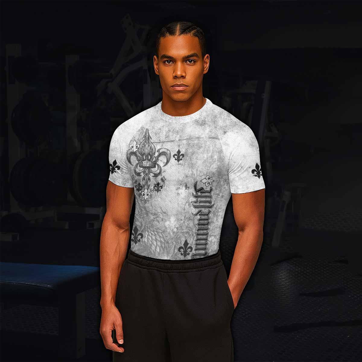 Fleur-de-Lis Rebirth Rash Guard