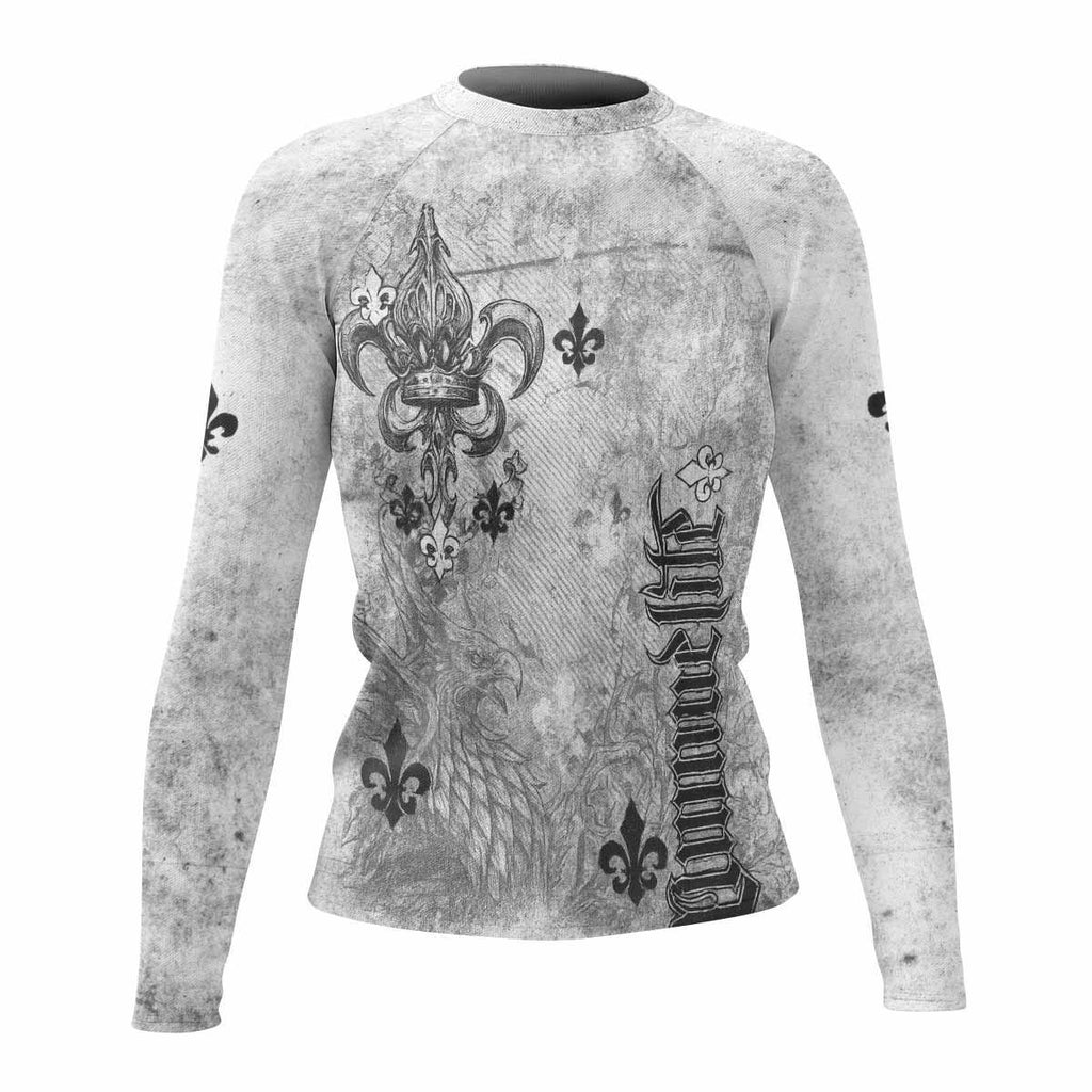 Fleur-de-Lis Rebirth Rash Guard