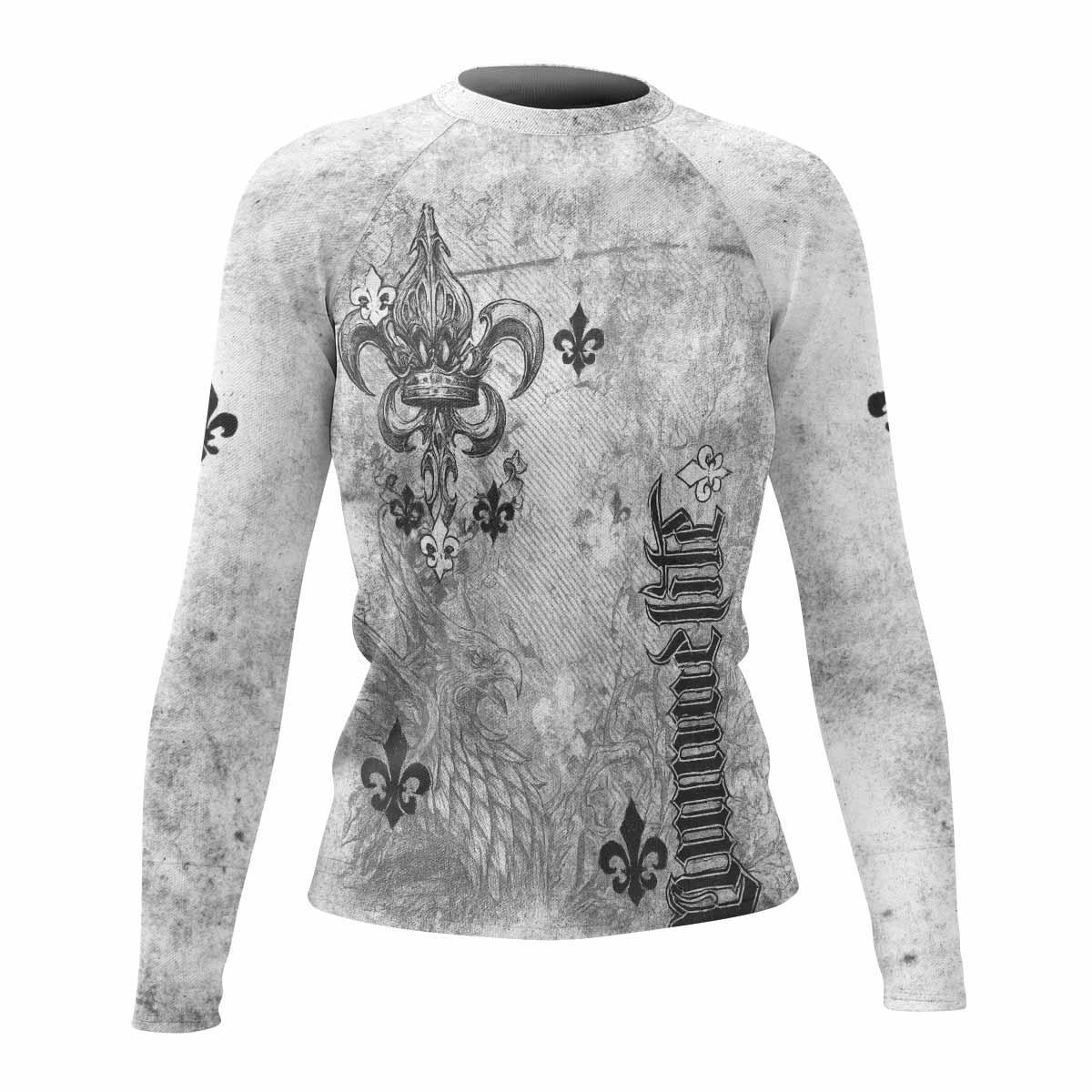 Fleur-de-Lis Rebirth Rash Guard