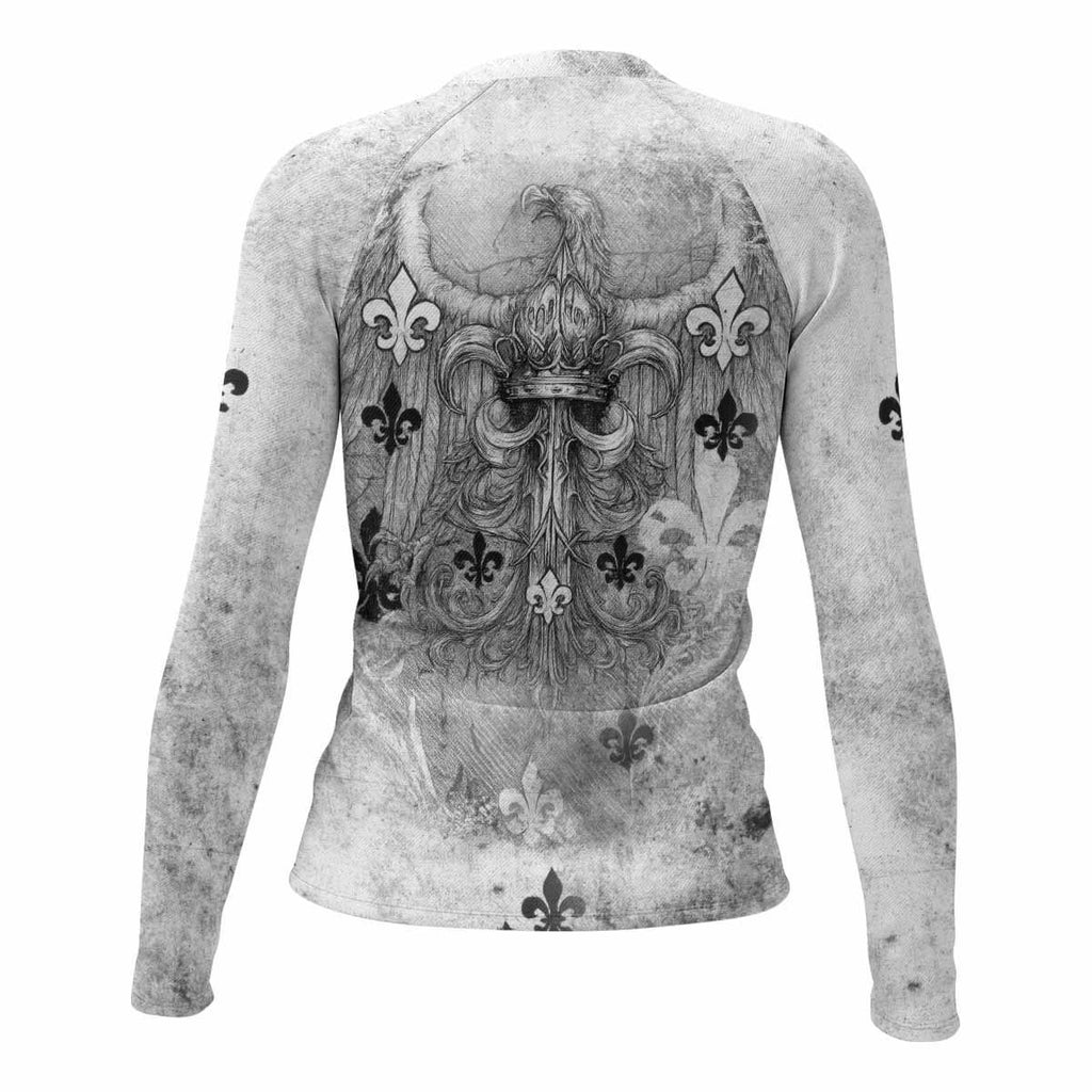 Fleur-de-Lis Rebirth Rash Guard