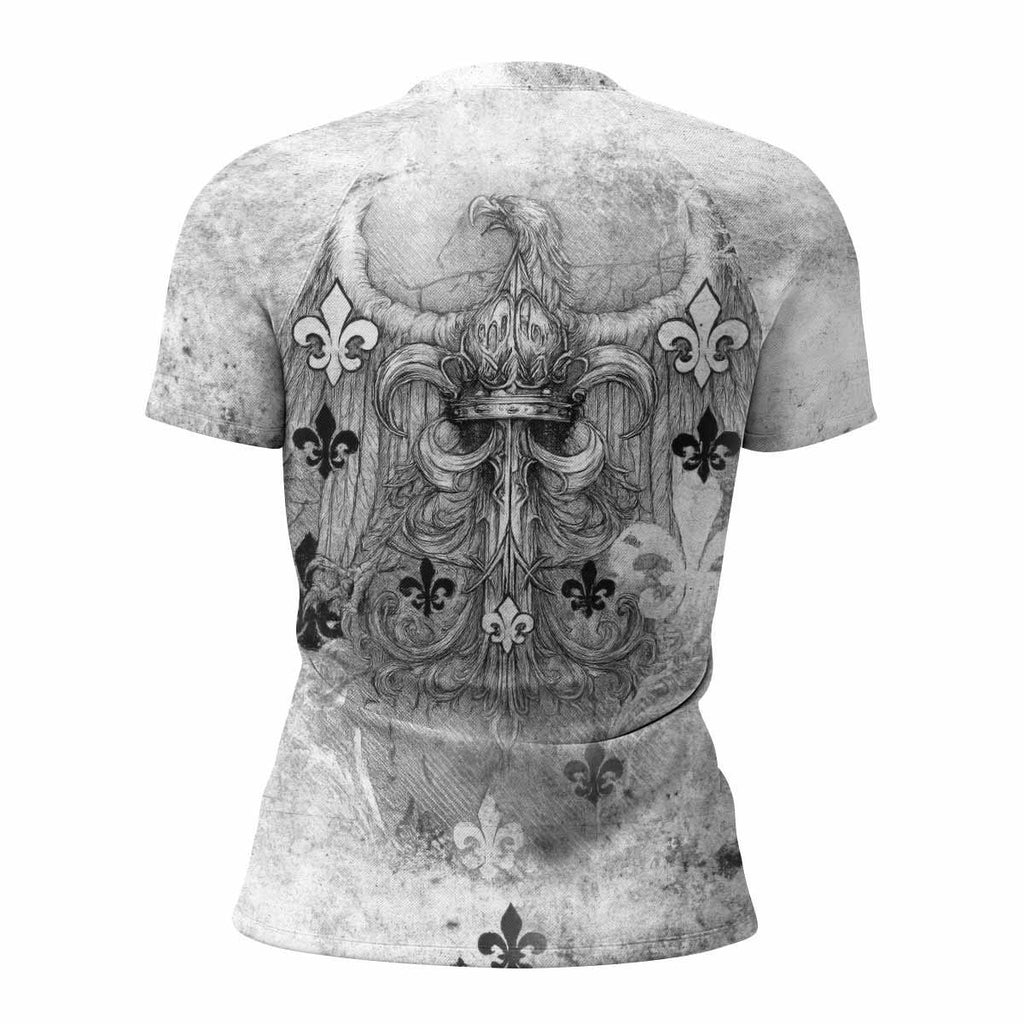 Fleur-de-Lis Rebirth Rash Guard