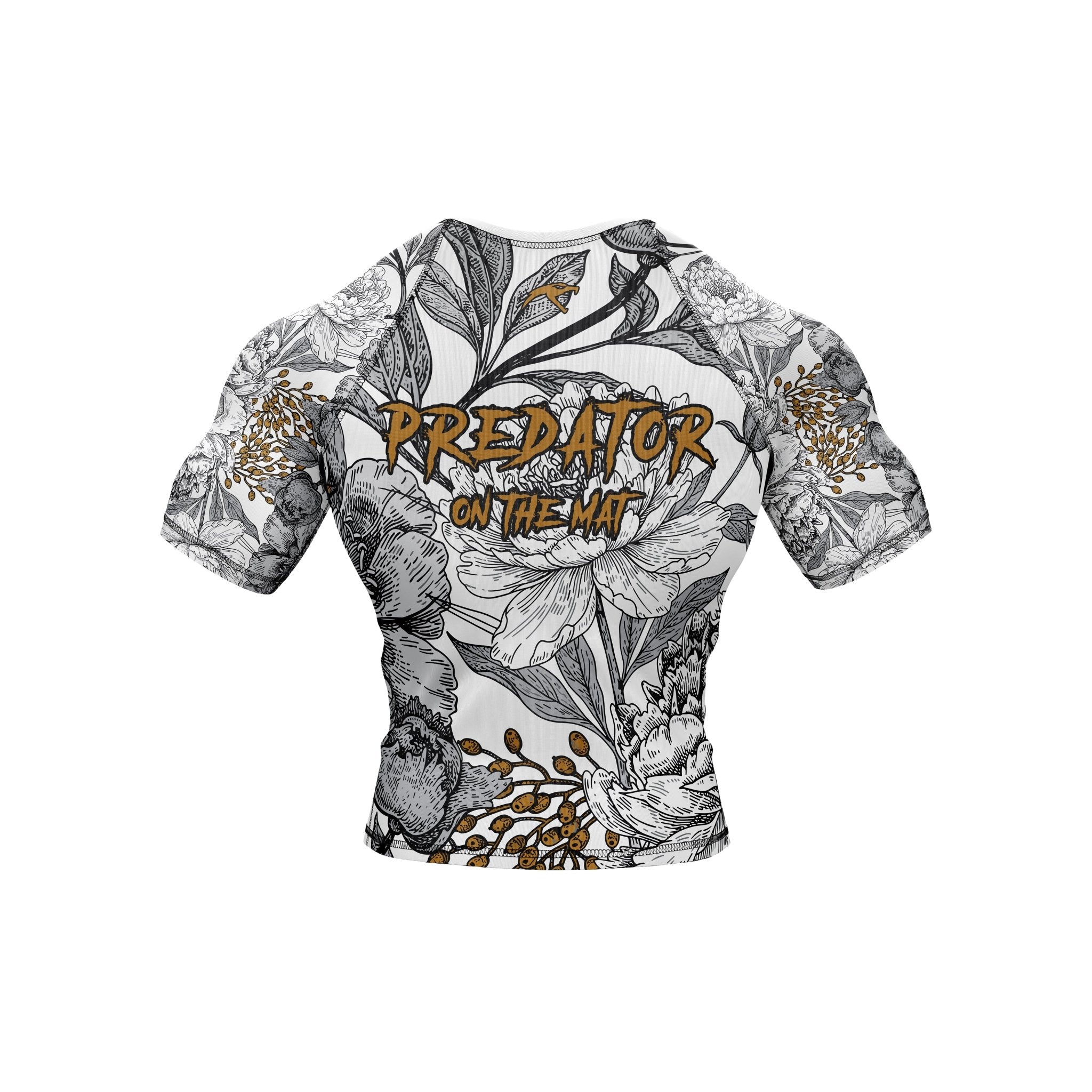Floral Predator Premium Bjj Rash Guard For Men/Women