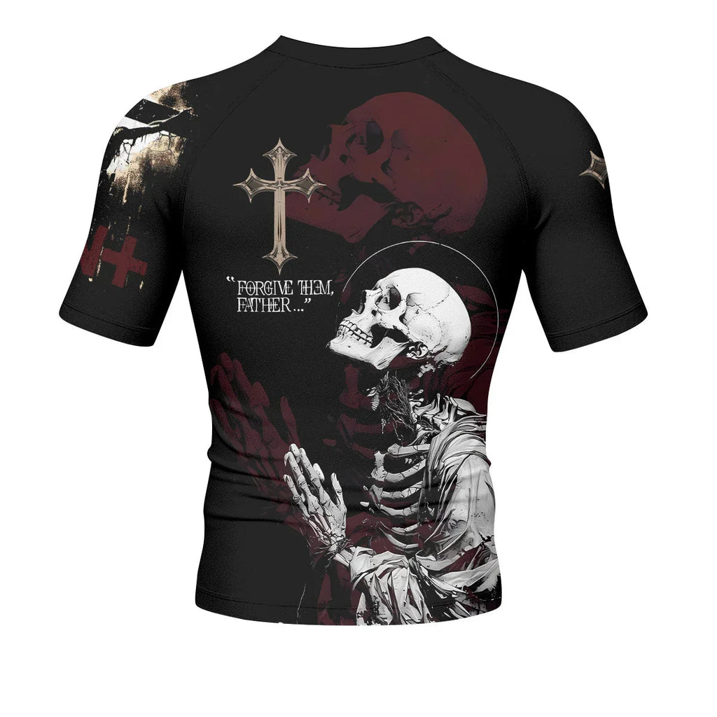 Forgive Them Father Rash Guard