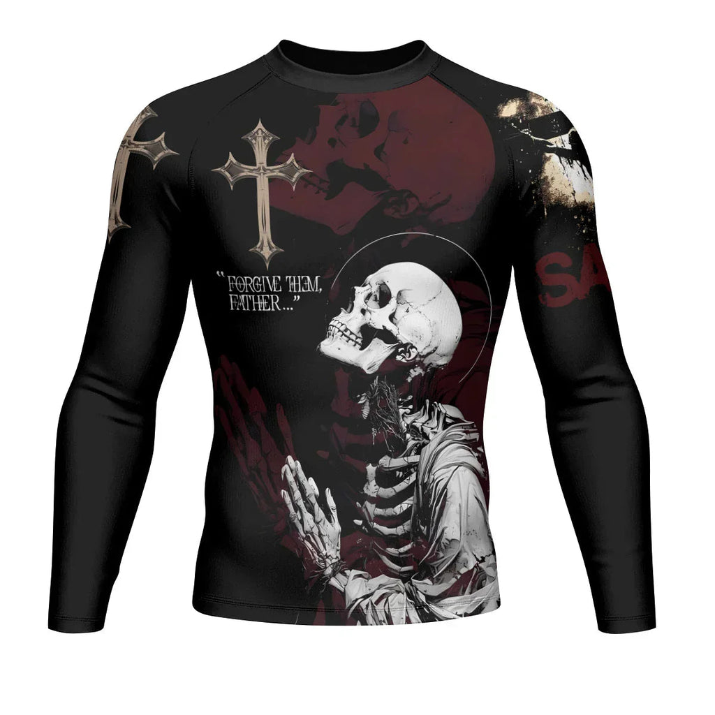 Forgive Them Father Rash Guard