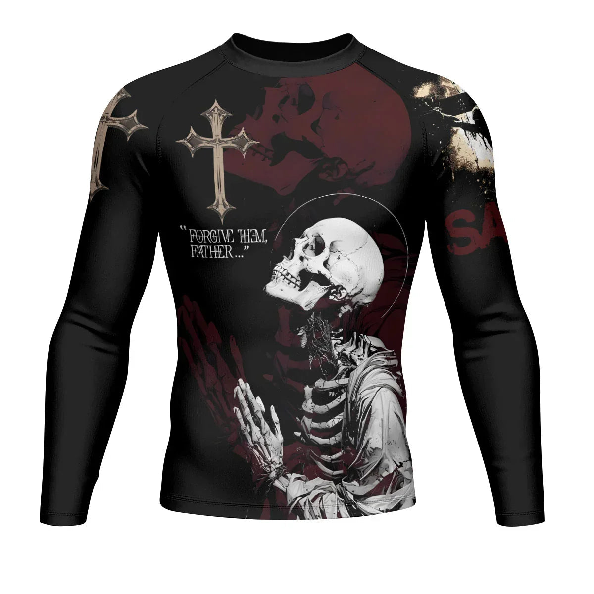 Forgive Them Father Rash Guard