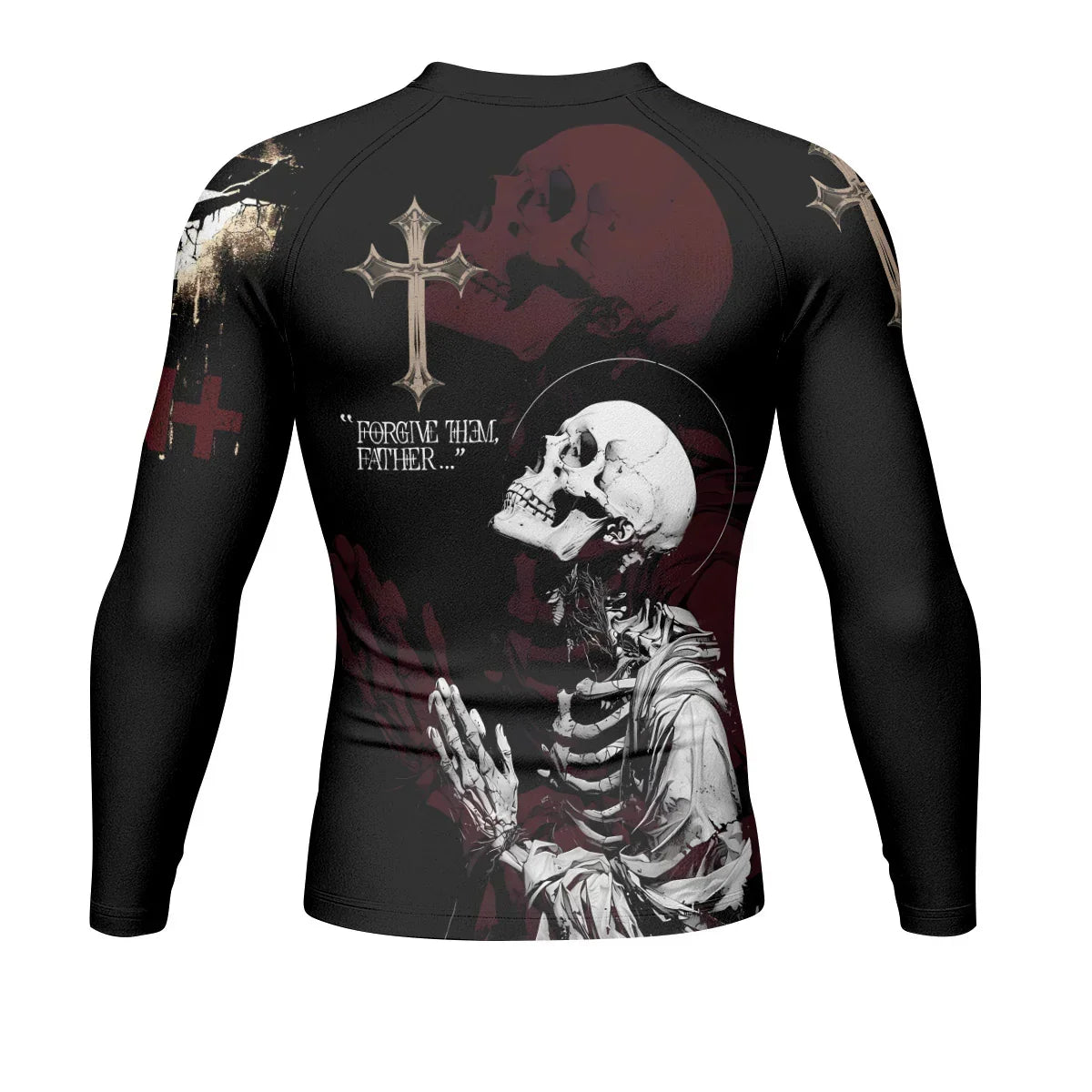 Forgive Them Father Rash Guard