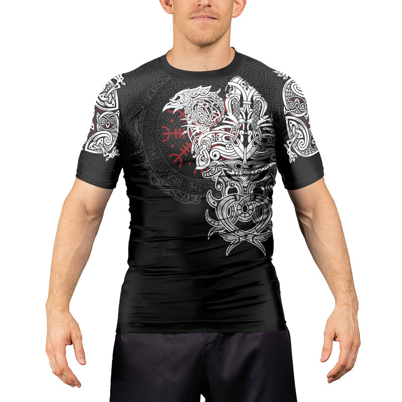 Rashninja Odin’s Mark Men's Short Sleeve Rash Guard