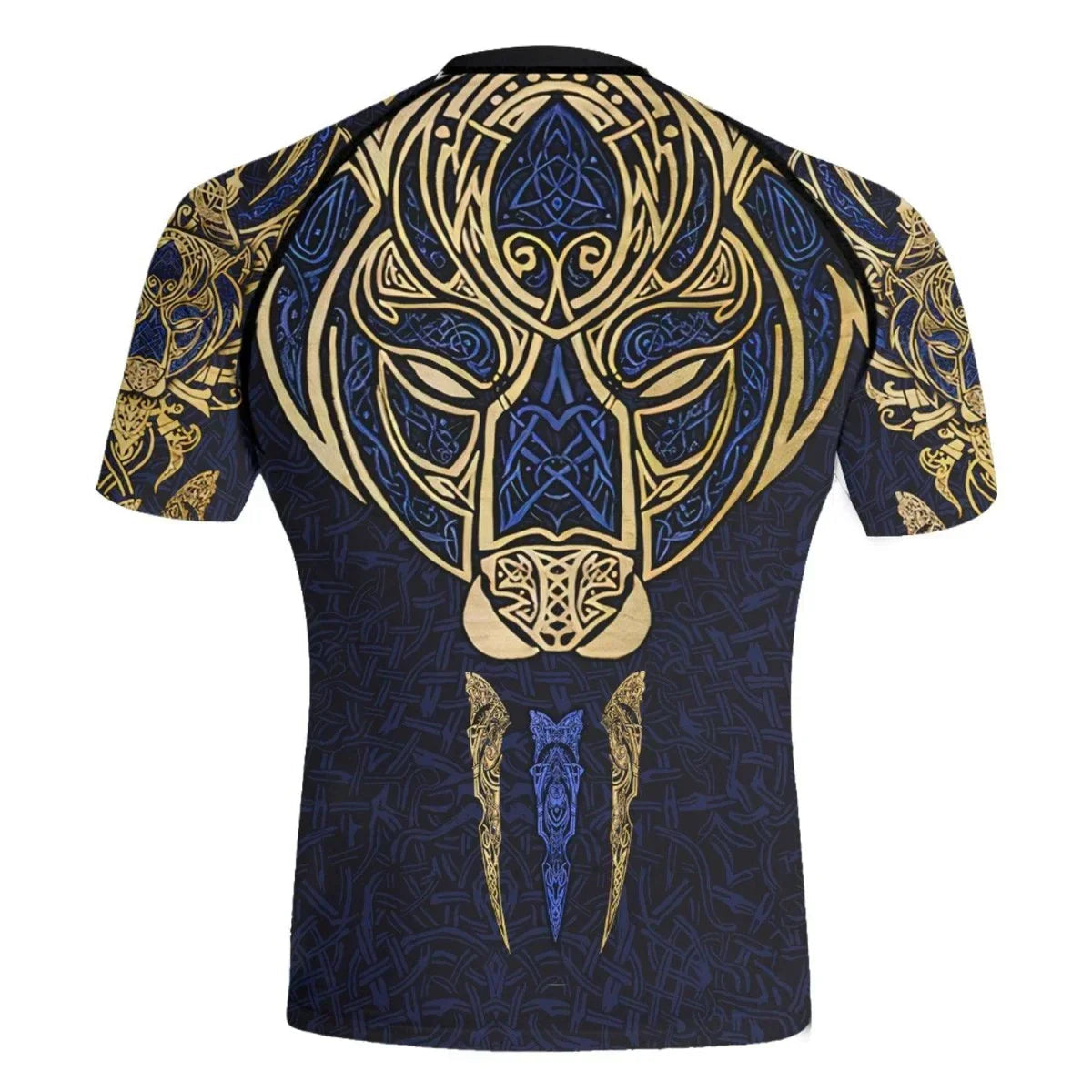 Björn Viking Lion King Men's Short Sleeve Rash Guard