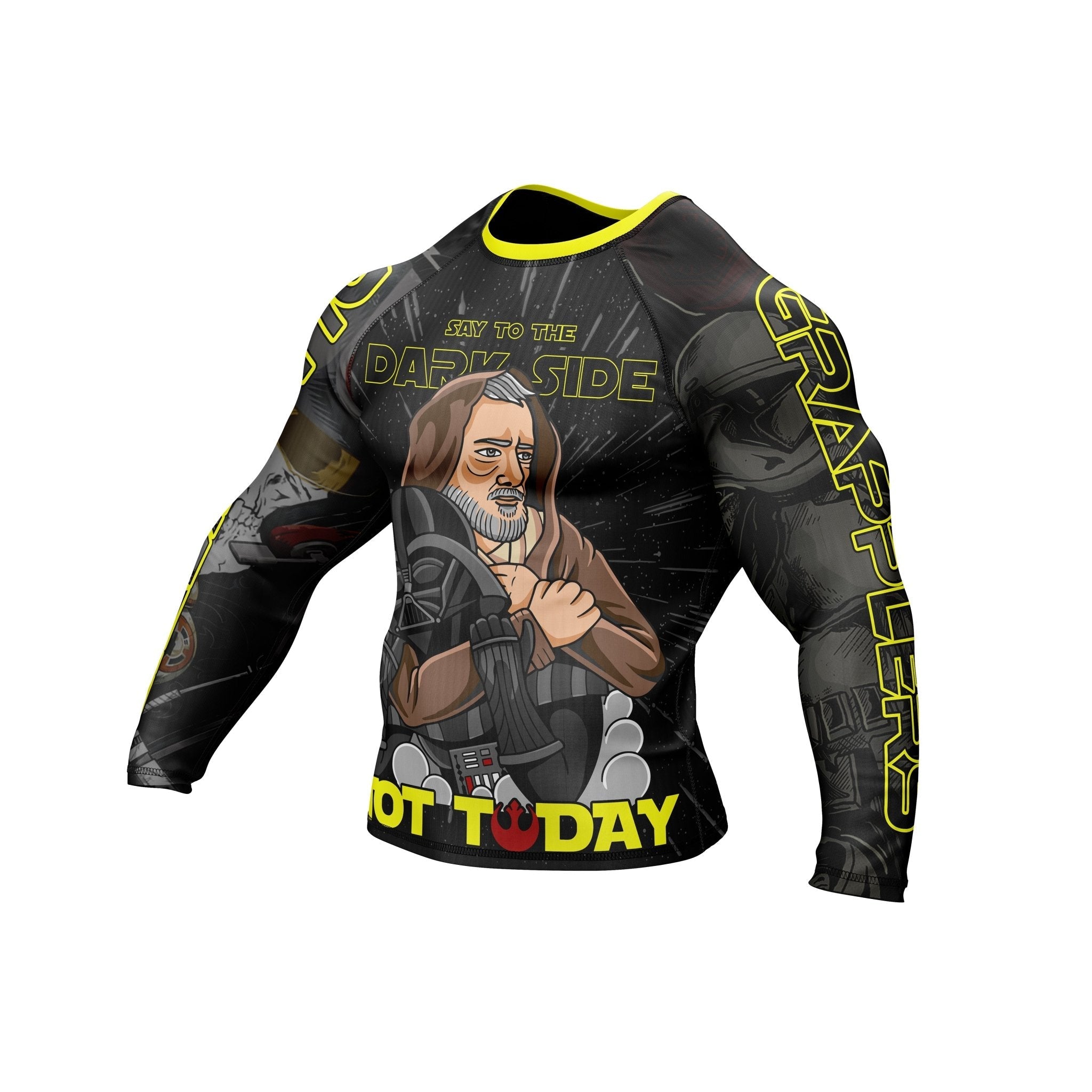 Galactic Grapplers 2.0 Premium Bjj Rash Guard For Men/Women