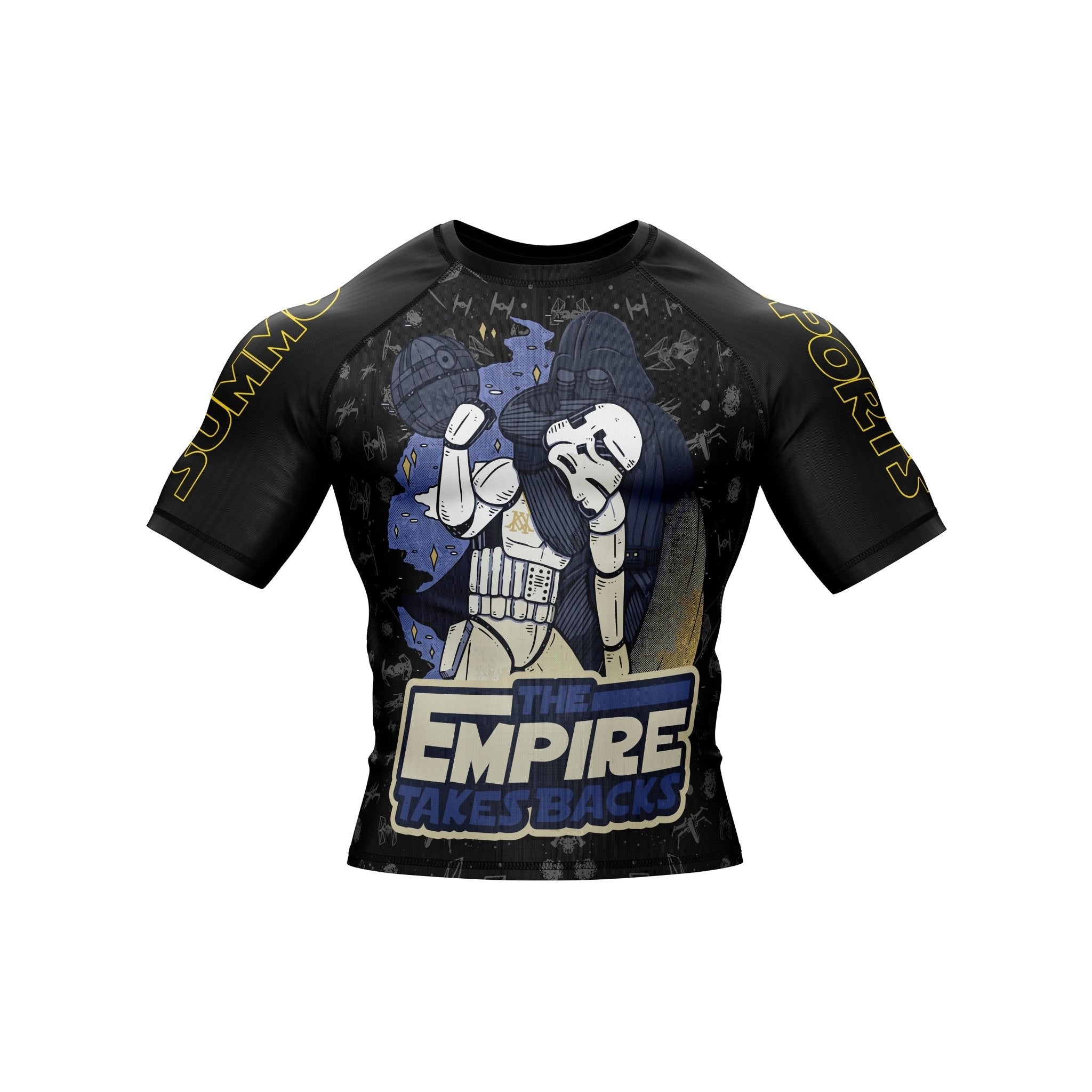 Galactic Grapplers Premium Bjj Rash Guard For Men/Women