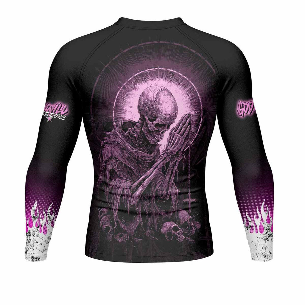 God's Will Be Done Rash Guard