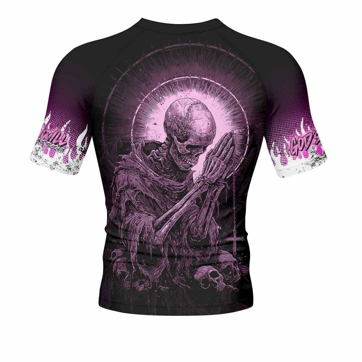 God's Will Be Done Rash Guard