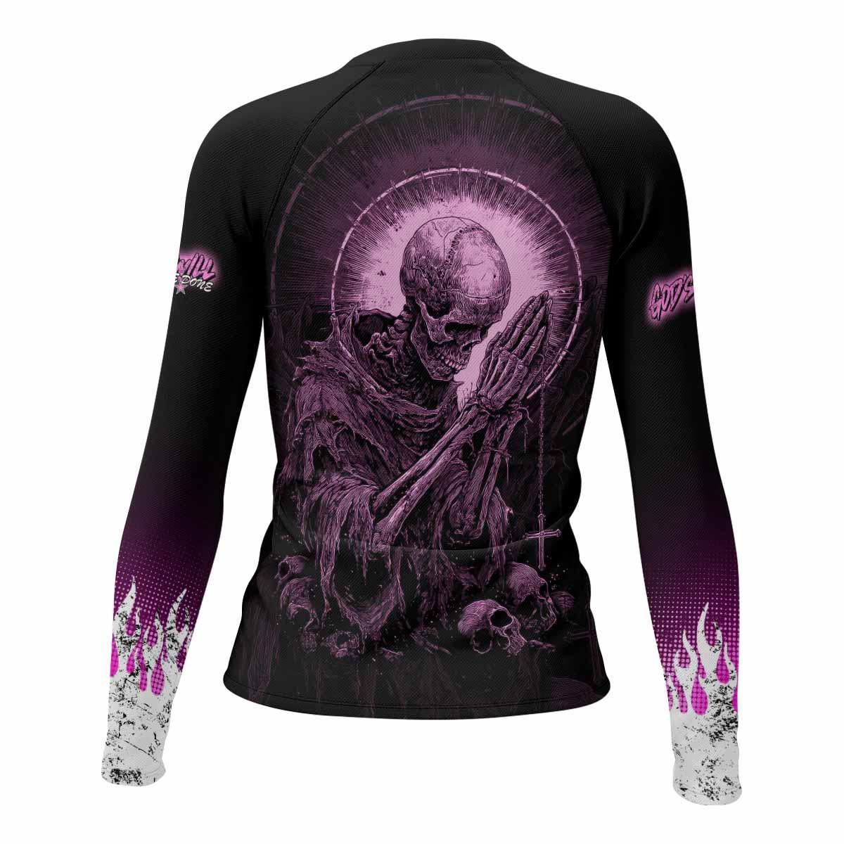 God's Will Be Done Rash Guard