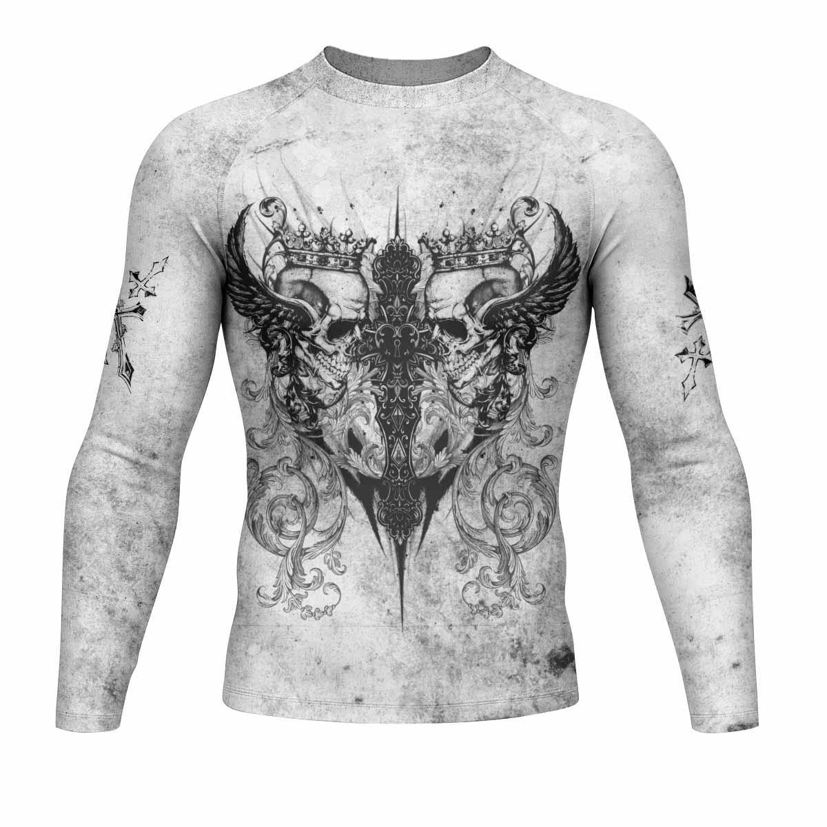 Gothic Angel Cross Rash Guard