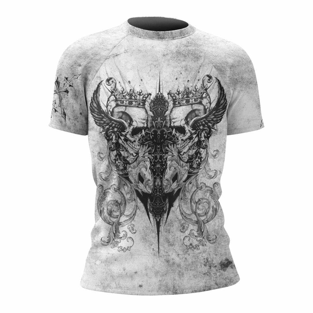 Gothic Angel Cross Rash Guard