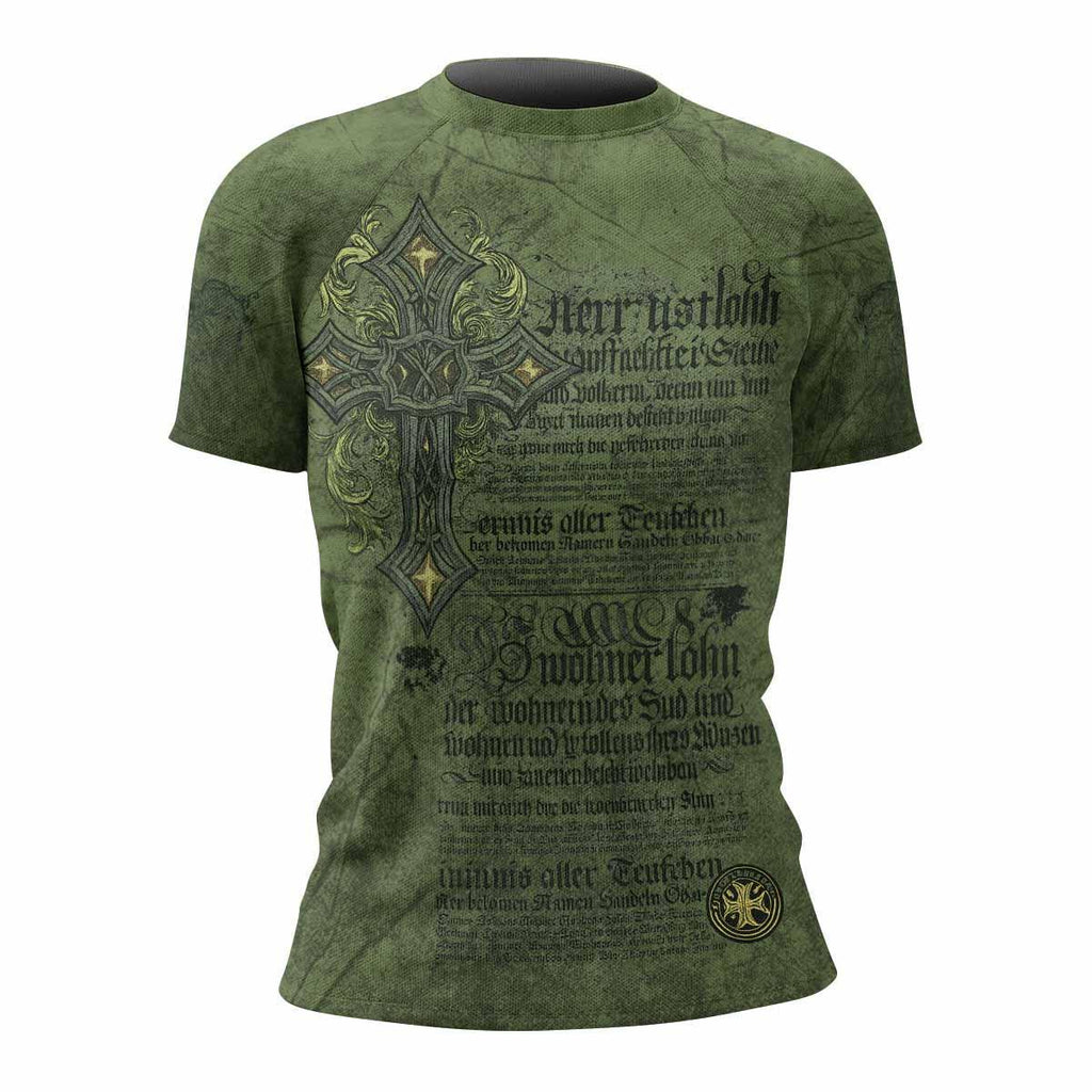 Gothic Cross Rash Guard