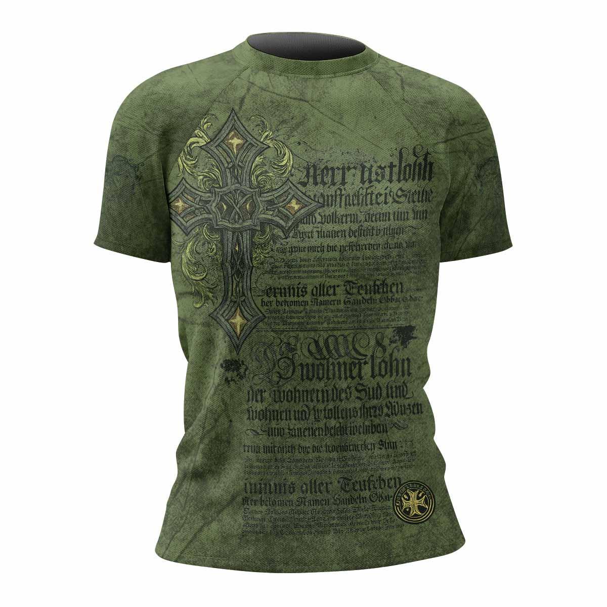 Gothic Cross Rash Guard