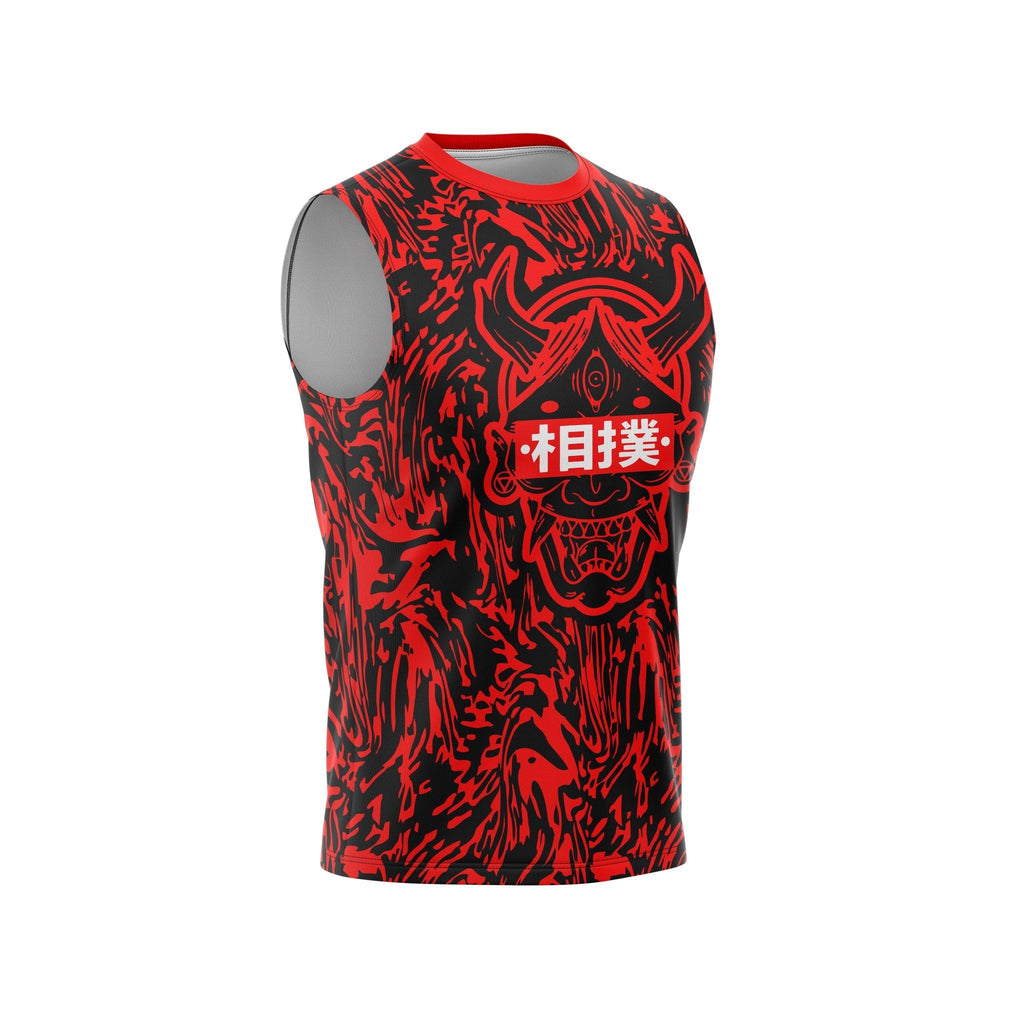 Hannya Mask Premium Bjj Rash Guard For Men/Women