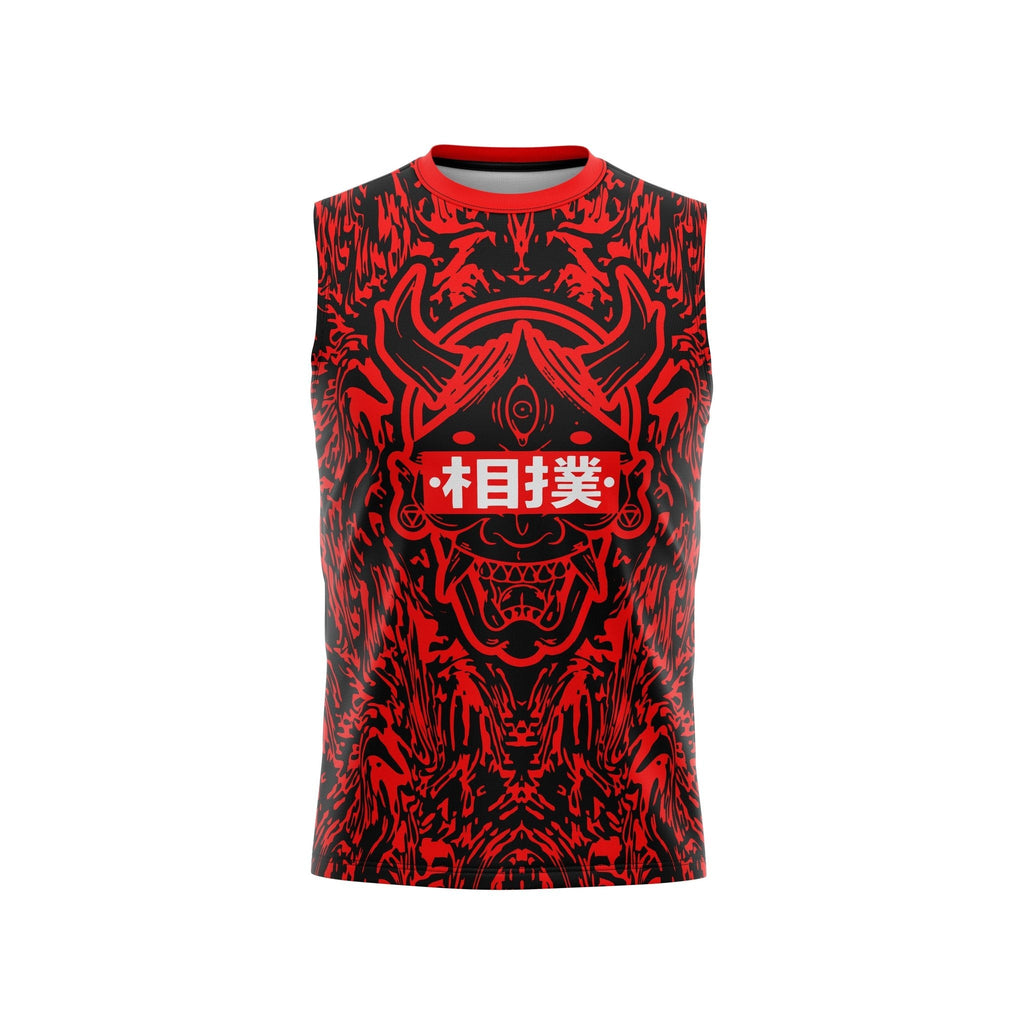 Hannya Mask Premium Bjj Rash Guard For Men/Women