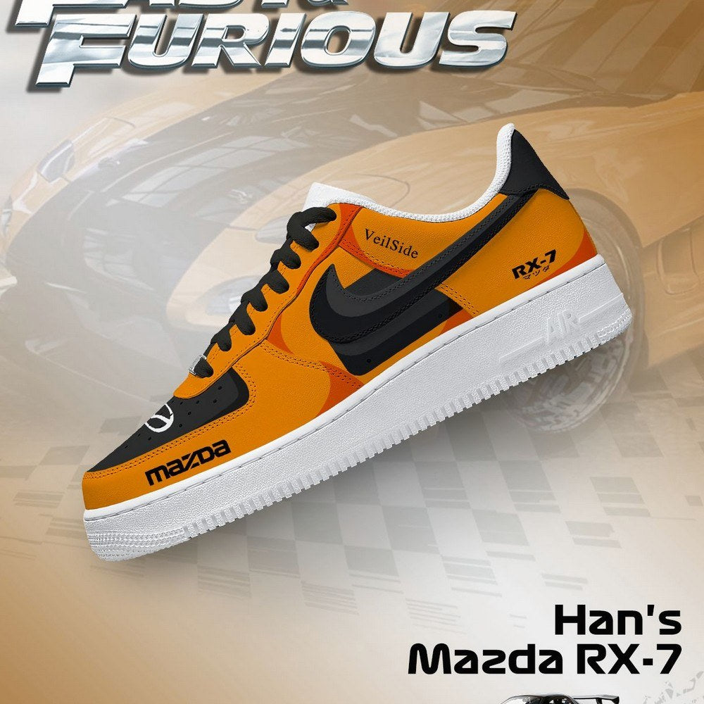 Han's RX-7 Fast and Furious Low Top Shoes