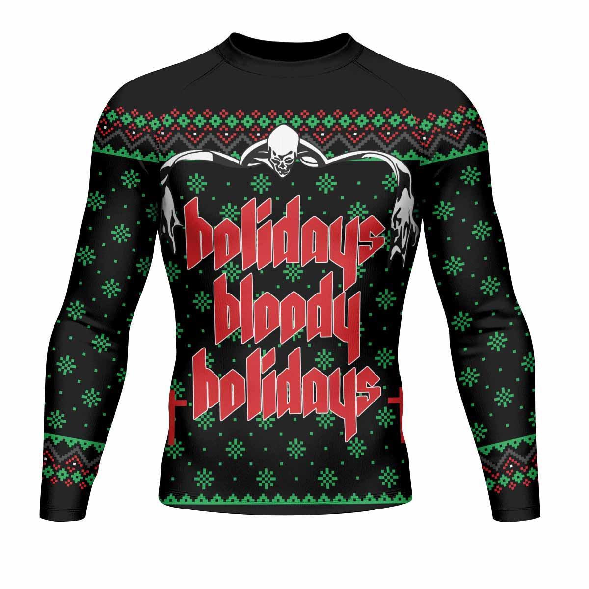 Holidays Bloody Holidays Rash Guard
