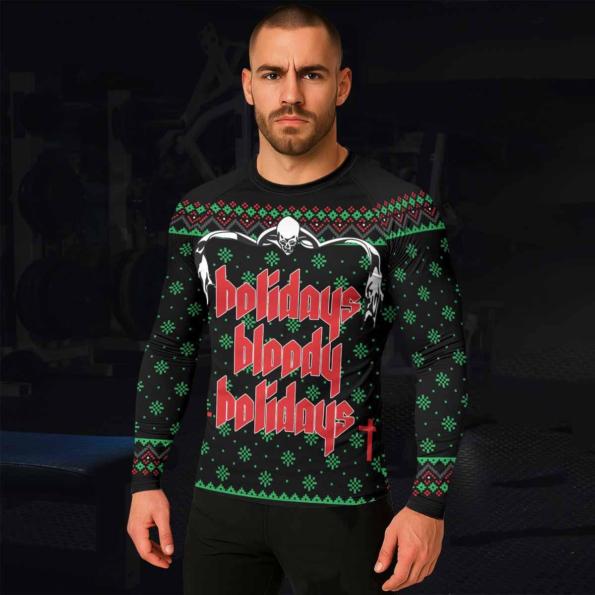 Holidays Bloody Holidays Rash Guard