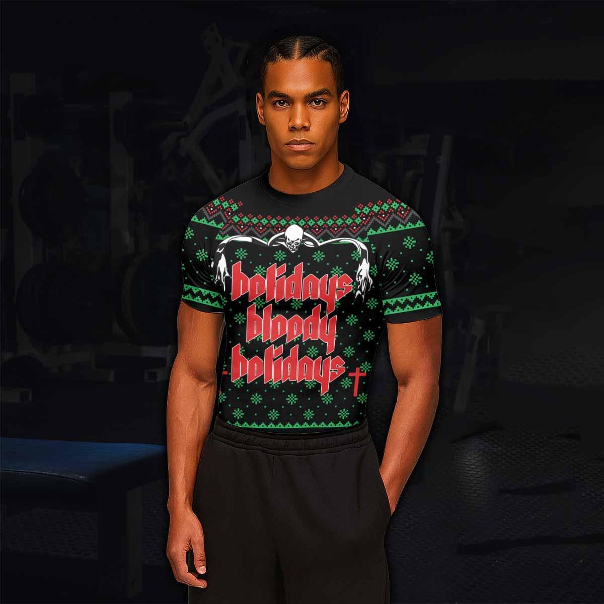 Holidays Bloody Holidays Rash Guard