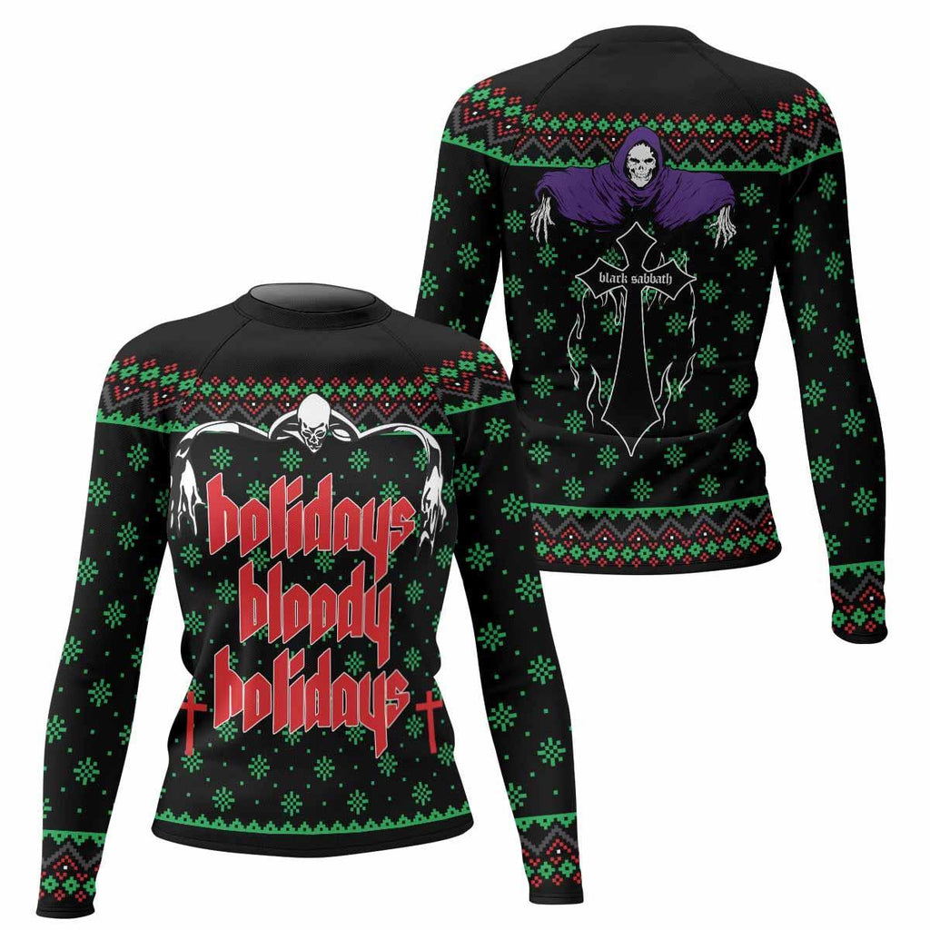 Holidays Bloody Holidays Rash Guard