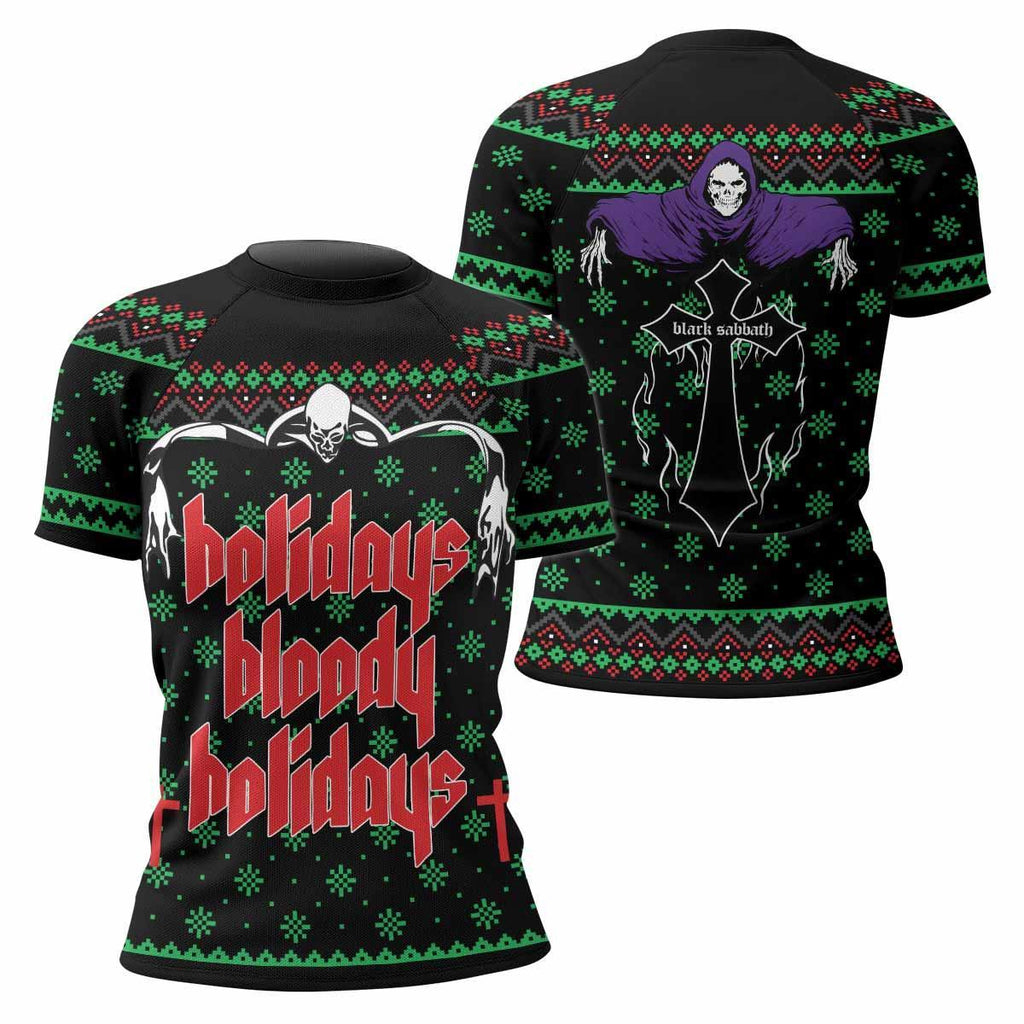 Holidays Bloody Holidays Rash Guard